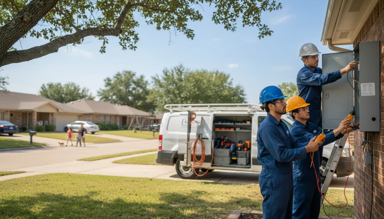Certified electrician providing emergency electrical services in Aneta, ND